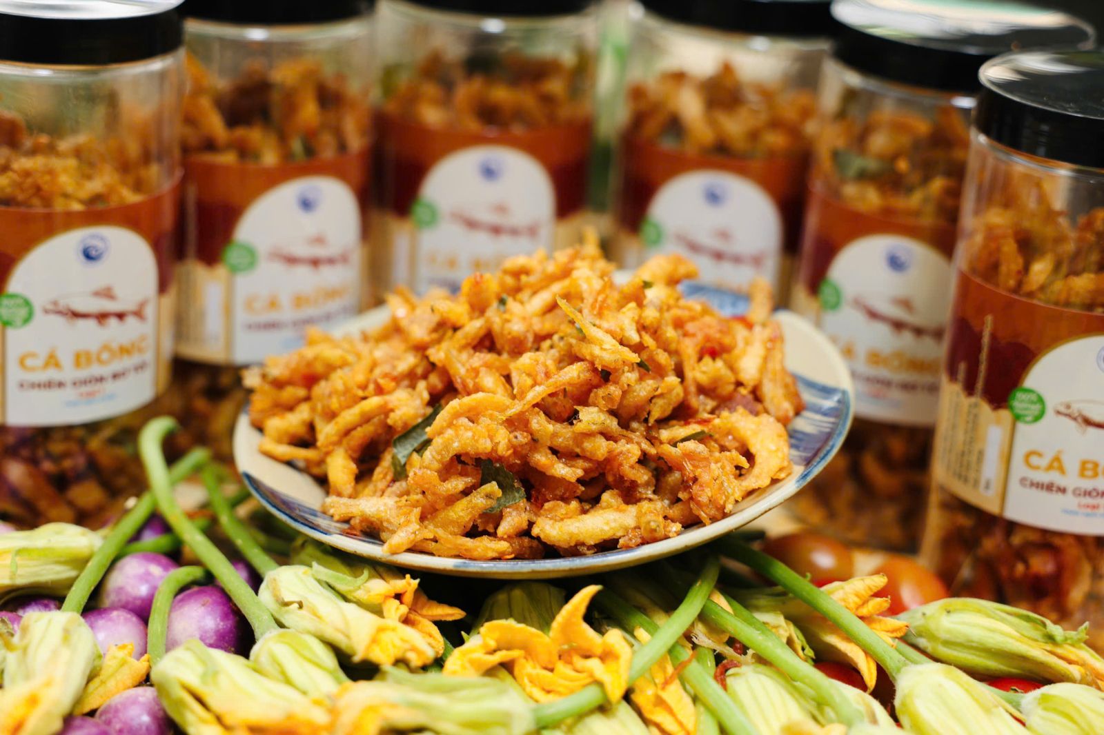 Cá Bống Chiên Giòn Bơ Tỏi