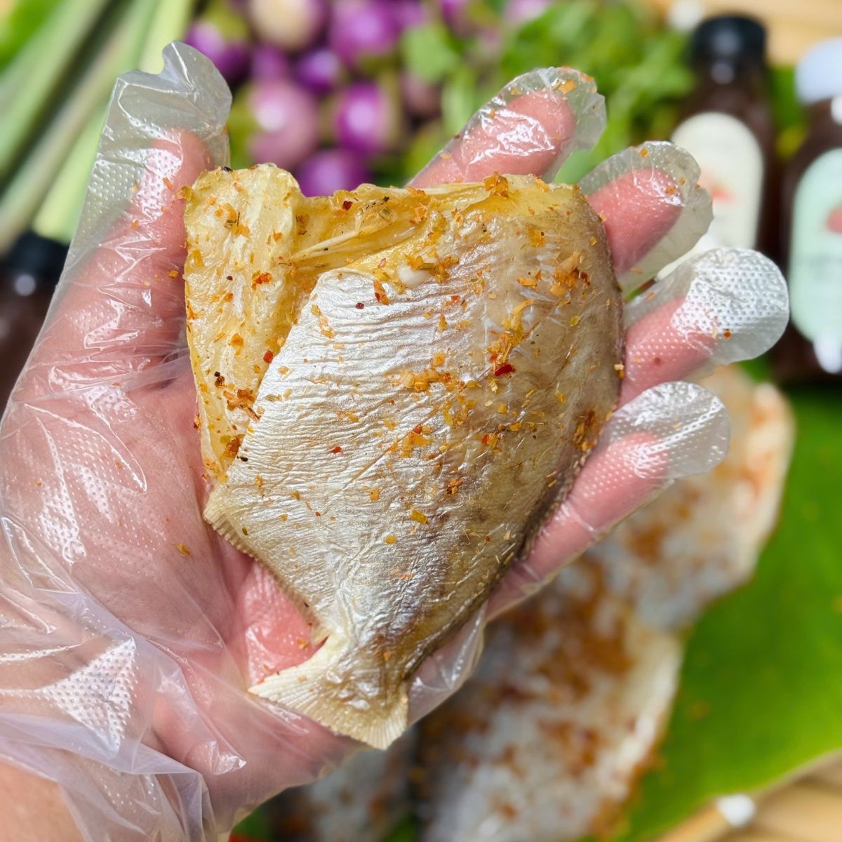 Khô Cá Chim Sả Tỏi Ớt