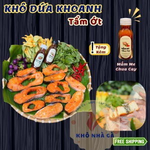 Khô Dứa Khoanh Tẩm Ớt