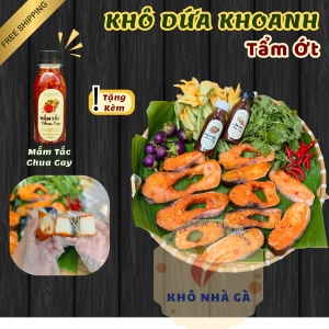 Khô Dứa Khoanh Tẩm Ớt