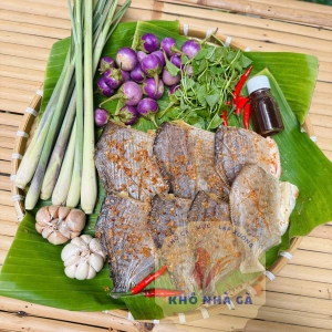 Khô Cá Chim Tỏi Sả Ớt