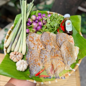 Khô Cá Chim Tỏi Sả Ớt