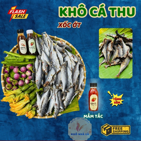 Khô Cá Thu Xóc Ớt