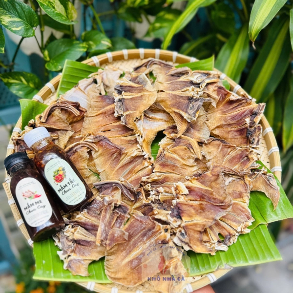 Khô Cá Đuối Đen Nướng 250g