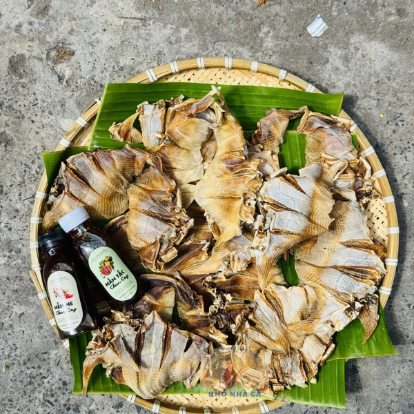 Khô Cá Đuối Đen Nướng