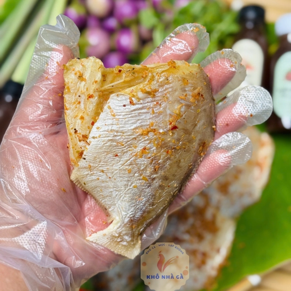 Khô Cá Chim Tỏi Sả Ớt