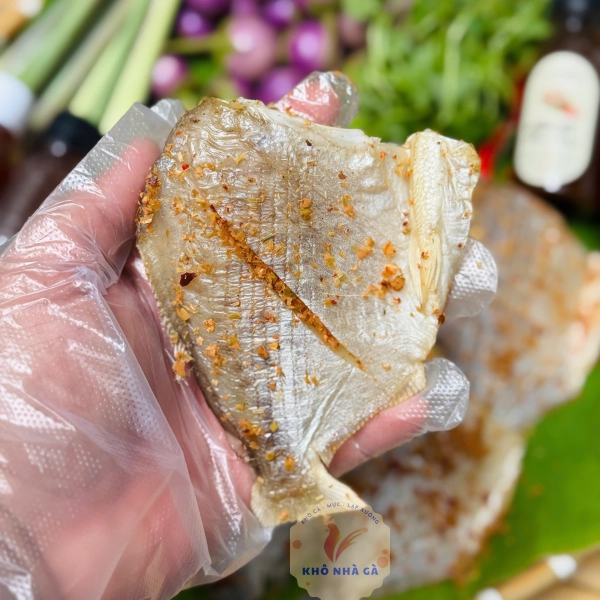 Khô Cá Chim Tỏi Sả Ớt