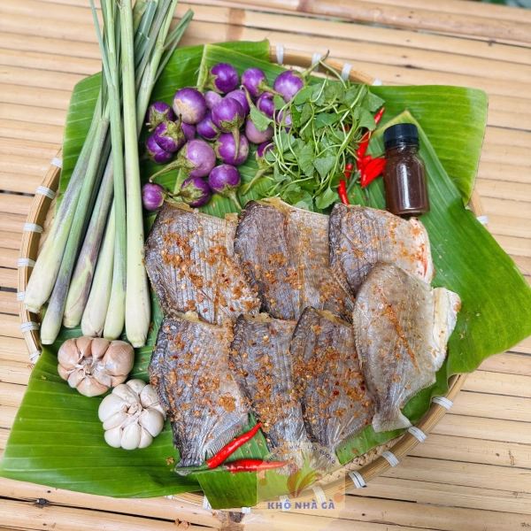 Khô Cá Chim Tỏi Sả Ớt