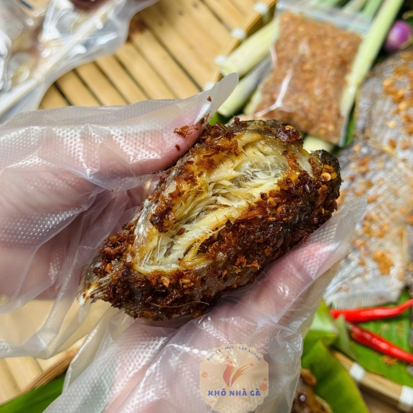 Khô Cá Chim Tỏi Sả Ớt